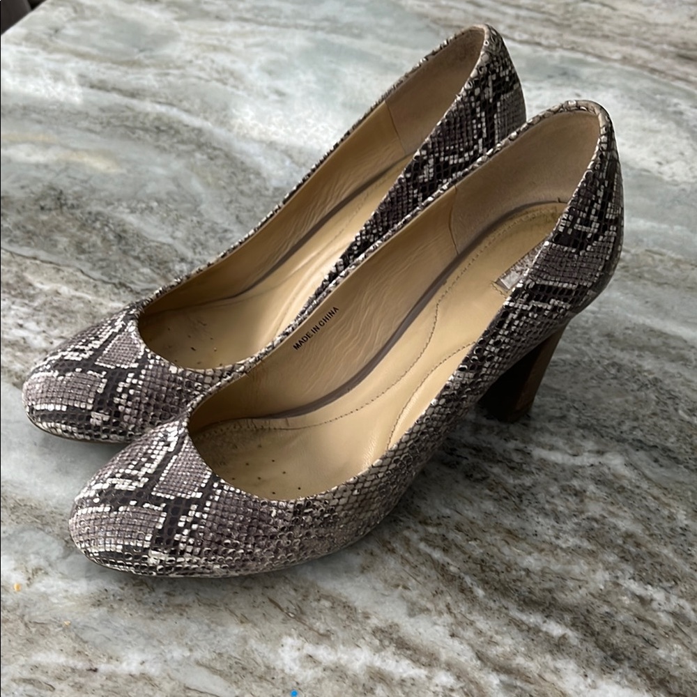 GEOX Snakeskin Pattern Women's Shoes
